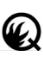 Q fire logo
